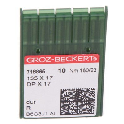 Иглы GROZ-BECKERT DPx17 №160 (уп.10шт.) (0)