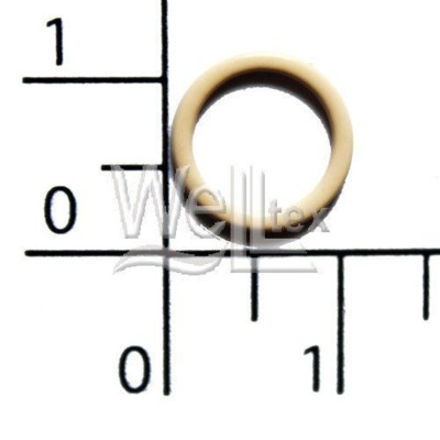 Кольцо металл крашенный d=08мм 800В бежевый (упаковка 1000 штук)1