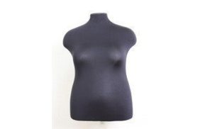 манекен женский р60 (120-103,6-128) твёрдый цв чёрный ост купить по цене 5250 руб - в интернет-магазине Веллтекс | Сочи
