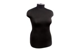 манекен женский р52 (104-84-110) мягкий цв чёрный купить по цене 9266 руб - в интернет-магазине Веллтекс | Сочи
