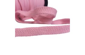 шнур для одежды плоский 15мм, 100хб, цв розовый/130 (катушка 50м) bombacio купить по цене 13.5 руб для домашнего шитья - в интернет-магазине Веллтекс | Сочи

