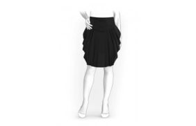 Лекала женские - юбка с драпировкой             юбка с драпировкой 4041 купить. Скачать лекала в личном кабинете.