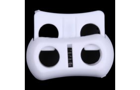 фиксатор пластик 104-х (27011 cc) цв белый для двух шнуров (для шура 5мм) (уп 100,500шт) пп купить по 2.25 - в интернет - магазине Веллтекс | Сочи
.