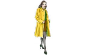 Лекала женские - короткое пальто с рукавами реглан 5185 купить. Скачать лекала в личном кабинете.