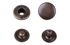 кнопка l-12 цв антик сталь 12,5мм (уп ок.1440шт) tals купить по цене 1.85 руб - в интернет-магазине Веллтекс | Сочи
