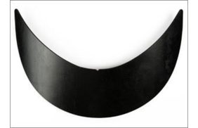 козырек кв 55х200х65мм (1,2мм) цв черный (уп 100 шт) неформованный купить по 11.2 - в интернет - магазине Веллтекс | Сочи
.