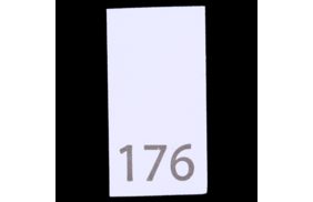 р176пб 176 - размерник - белый (уп.200 шт) купить по цене 78 руб - в интернет-магазине Веллтекс | Сочи
