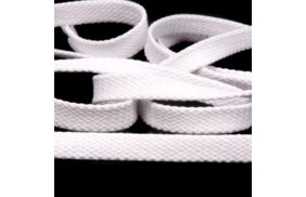 шнур для одежды плоский 15мм, 100хб, белый/101 (катушка 50м) bombacio купить по цене 13.5 руб для домашнего шитья - в интернет-магазине Веллтекс | Сочи

