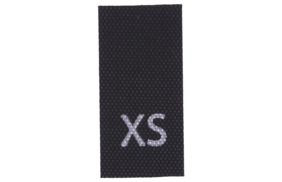 р-xsпч xs - размерник - черный (уп.200 шт) купить по цене 115 руб - в интернет-магазине Веллтекс | Сочи
