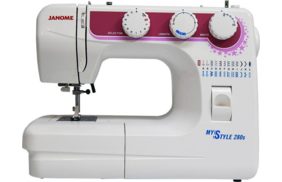 бытовая швейная машина janome my style 280s купить по доступной цене - в интернет-магазине Веллтекс | Сочи
