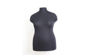 манекен женский р56 (112-94-120) твёрдый цв чёрный ост купить по цене 4650 руб - в интернет-магазине Веллтекс | Сочи
