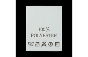 с102пб 100%polyester - составник - белый (уп 200 шт.) купить по цене 143 руб - в интернет-магазине Веллтекс | Сочи
