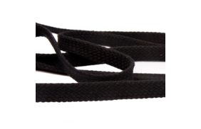 шнур для одежды плоский 15мм, 100хб, черный/111 (катушка 50м) bombacio купить по цене 13.5 руб для домашнего шитья - в интернет-магазине Веллтекс | Сочи
